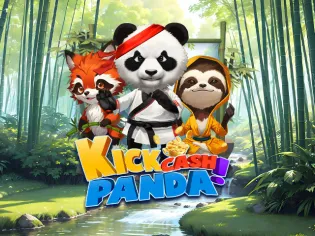 Kick Cash Panda game screenshot